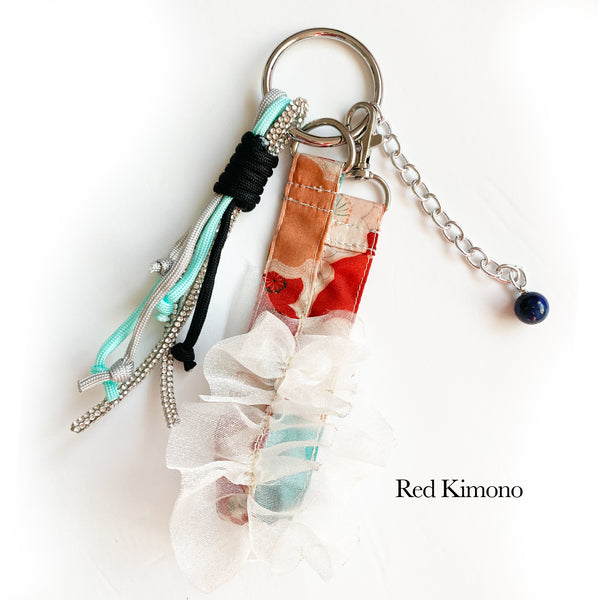 Bag Charm with KIMONO