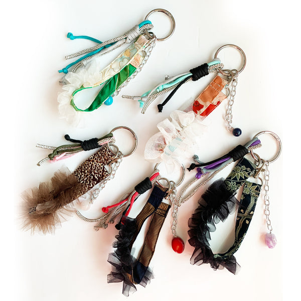 Bag Charm with KIMONO