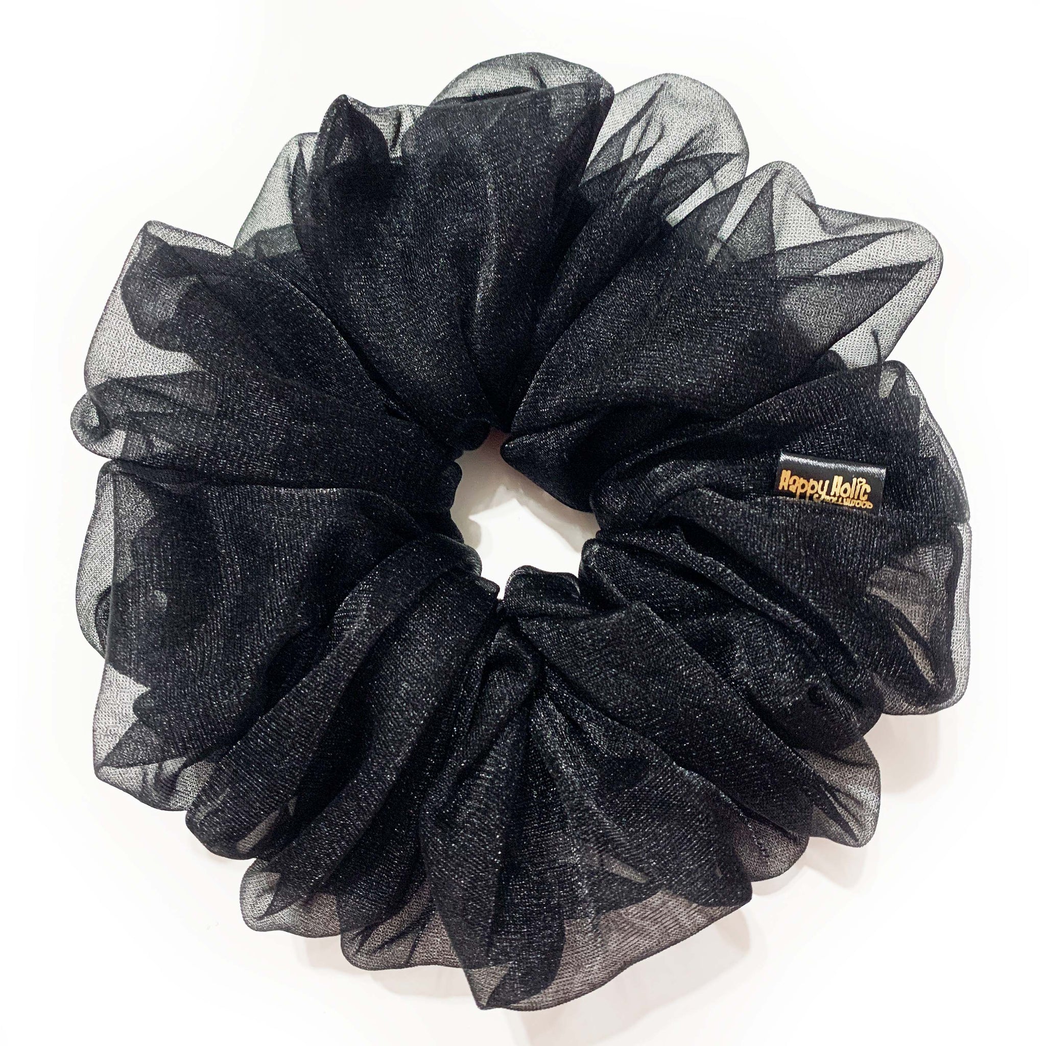 Jambo Scrunchie Chiffon Black