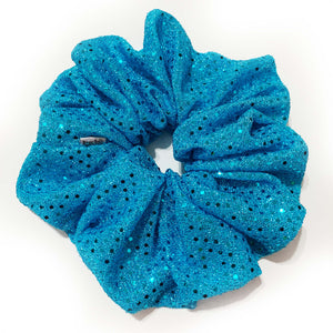 Scrunchie Glitter Blue color