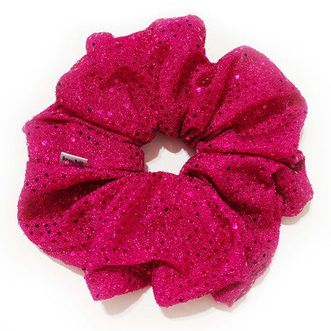 Scrunchie Glitter Pink color