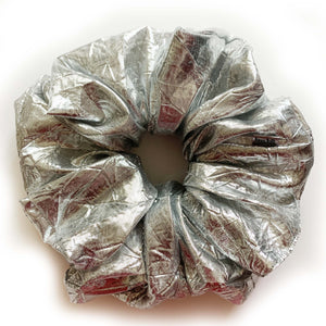 Scrunchie Silver color