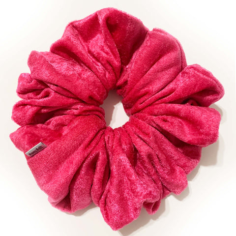 JAMBO size Scrunchie Velvet Pink color